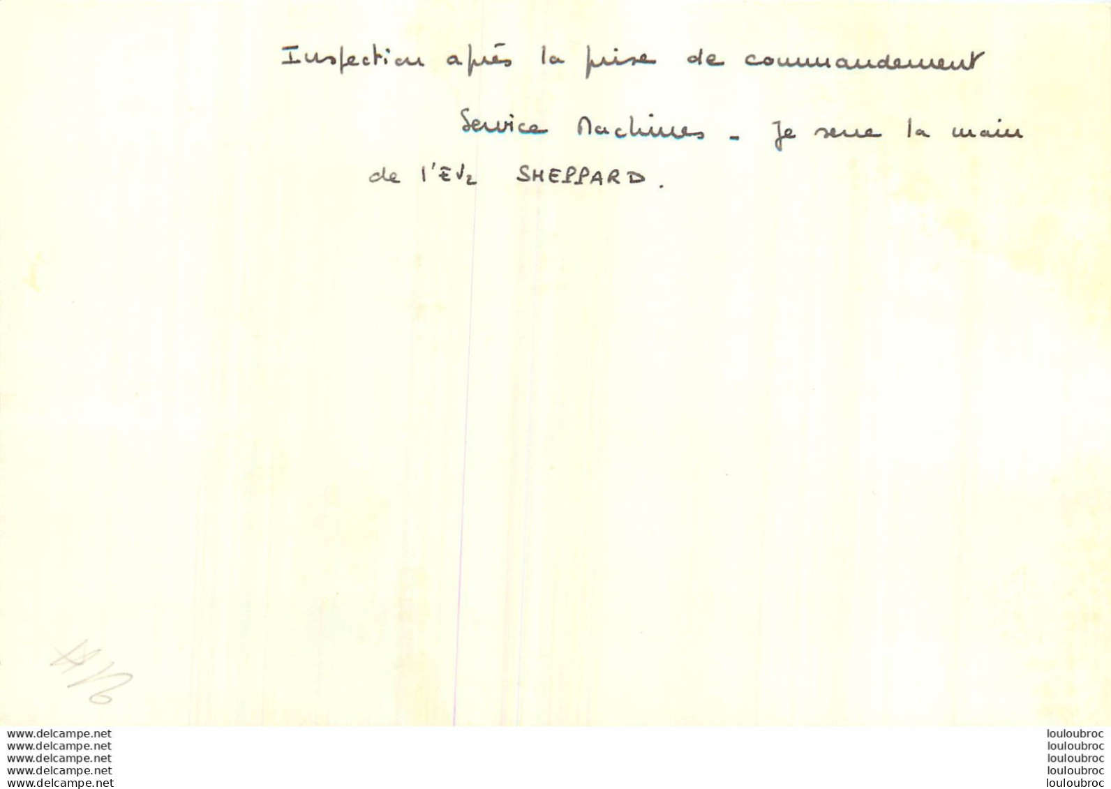 ESCORTEUR  LE BASQUE PASSATION DE COMMANDEMENT 01/1977  DU CDT RENAUX AU CDT DE ANDOLENKO  PRESENCE DE L'AMIRAL MOULINE - Boten