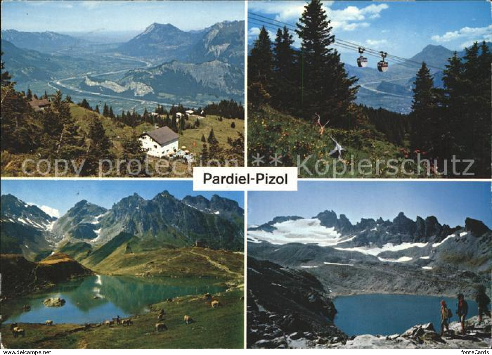11880938 Bad Ragaz Pardiel-Pizol Berghotel Bergbahn Bad Ragaz Pardiel Wangsersee - Otros & Sin Clasificación
