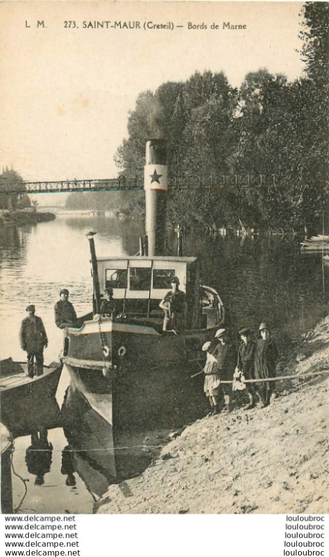 SAINT MAUR BORDS DE MARNE - Saint Maur Des Fosses