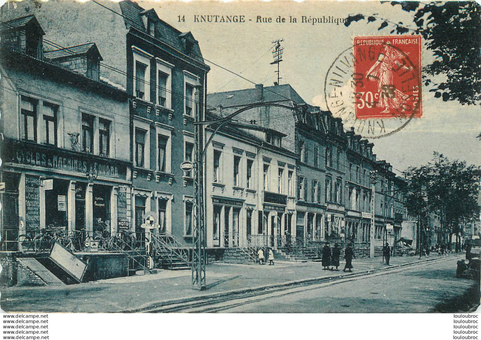 KNUTANGE RUE DE LA REPUBLIQUE - Sonstige & Ohne Zuordnung