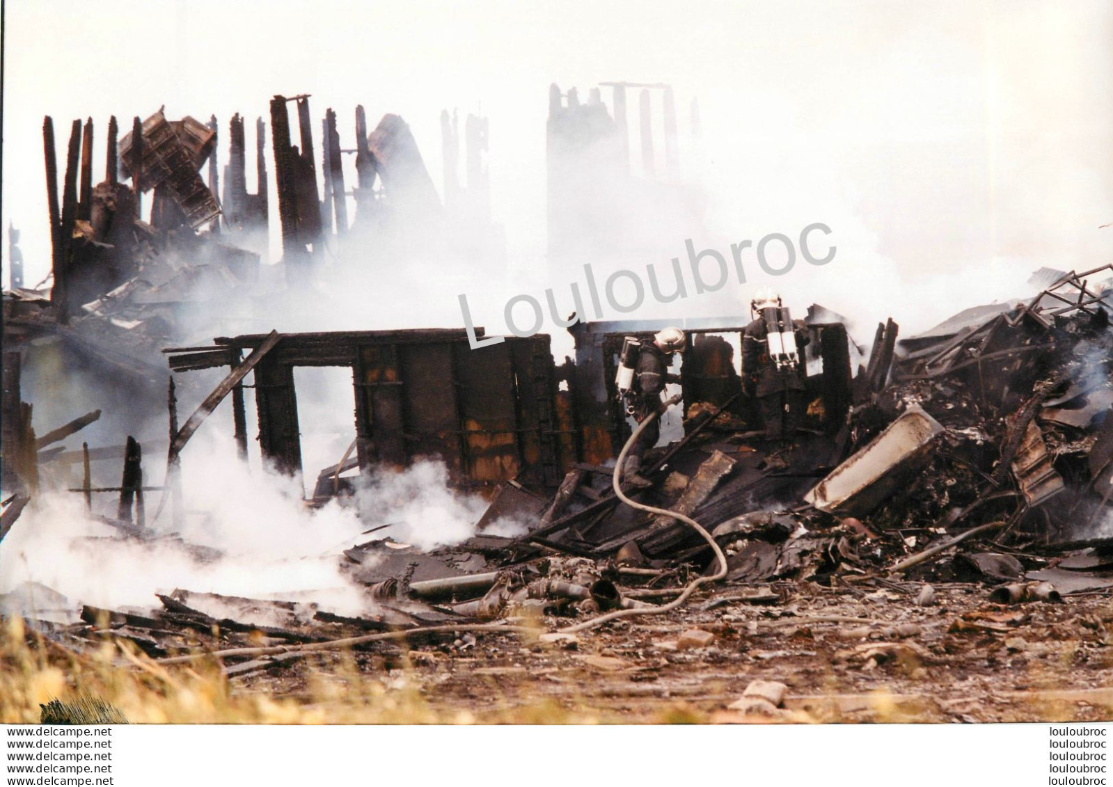 CRASH DU CONCORDE A GONESSE 07/2000 PHOTO DE PRESSE AGENCE  ANGELI 27 X 18 CM V30 - Luftfahrt