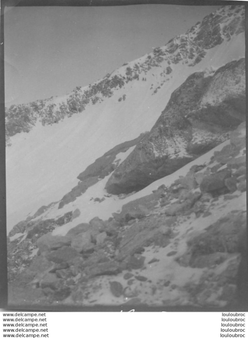 ALPES FRANCE OU SUISSE  1900 PHOTO ORIGINALE 13 X 10 CM   M48 - Orte