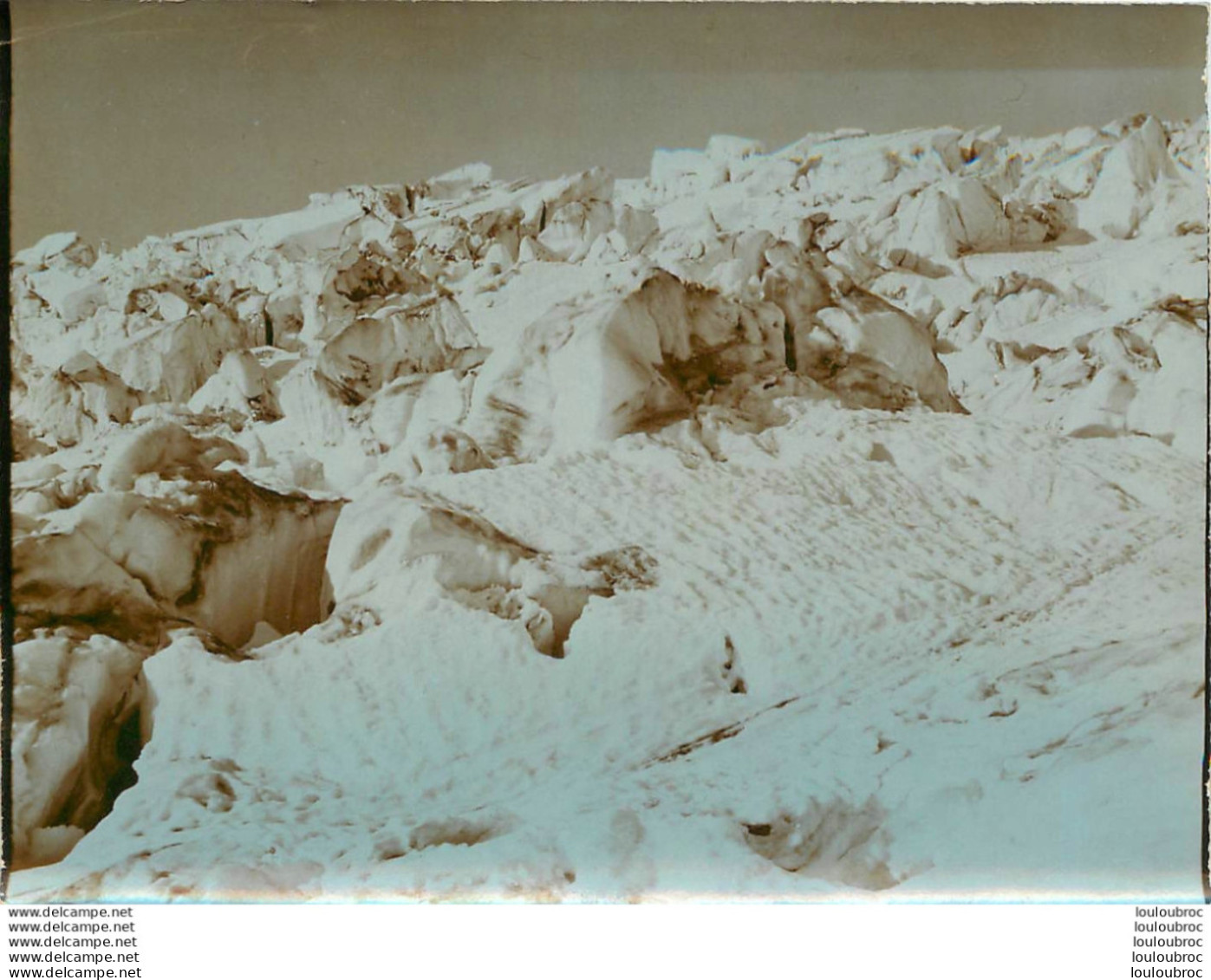 ALPES FRANCE OU SUISSE  MONTAGNE  1900 PHOTO ORIGINALE 13 X 10 CM   Me1 - Lieux