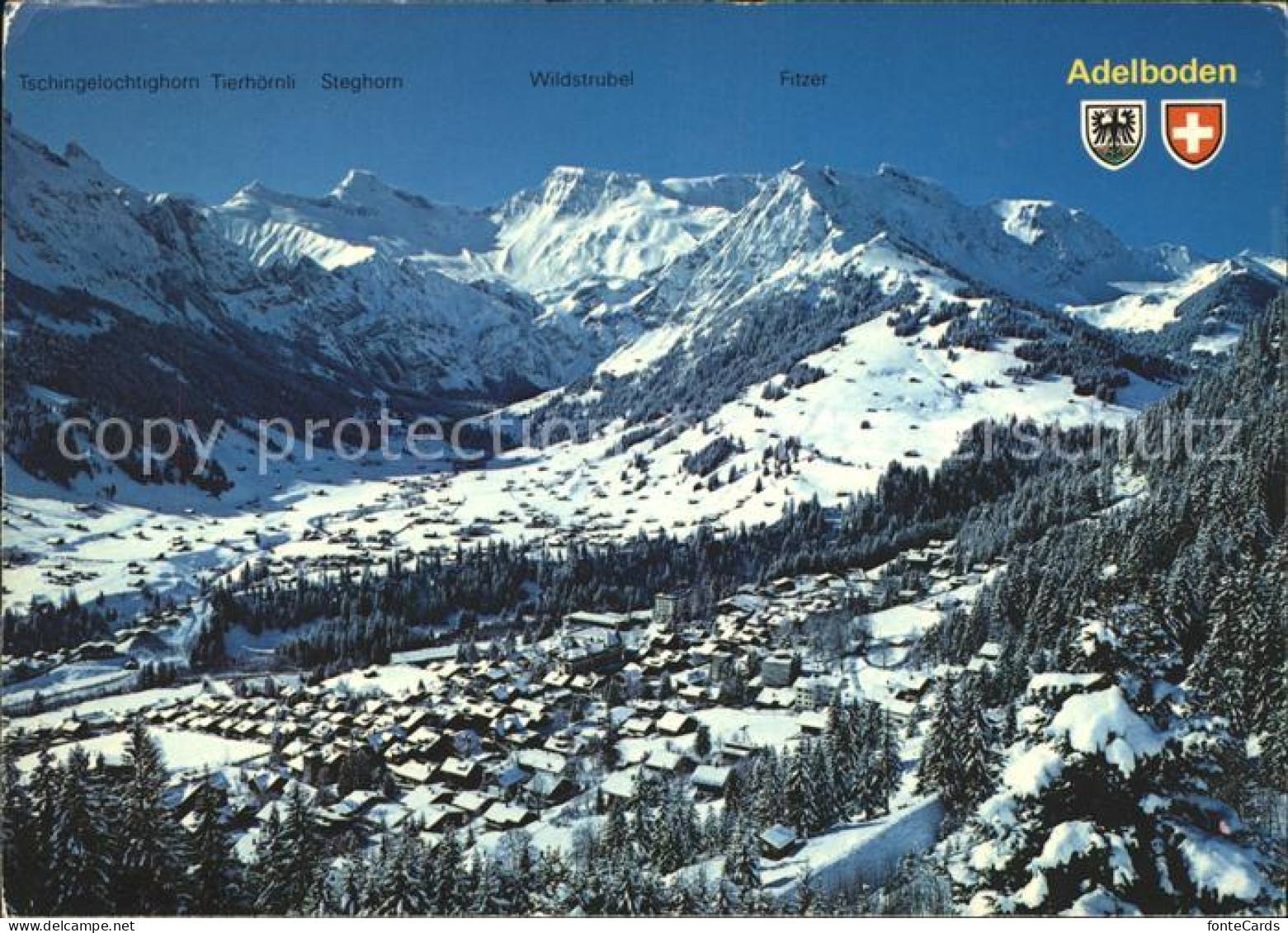 11880431 Adelboden Panorama Adelboden BE - Sonstige & Ohne Zuordnung