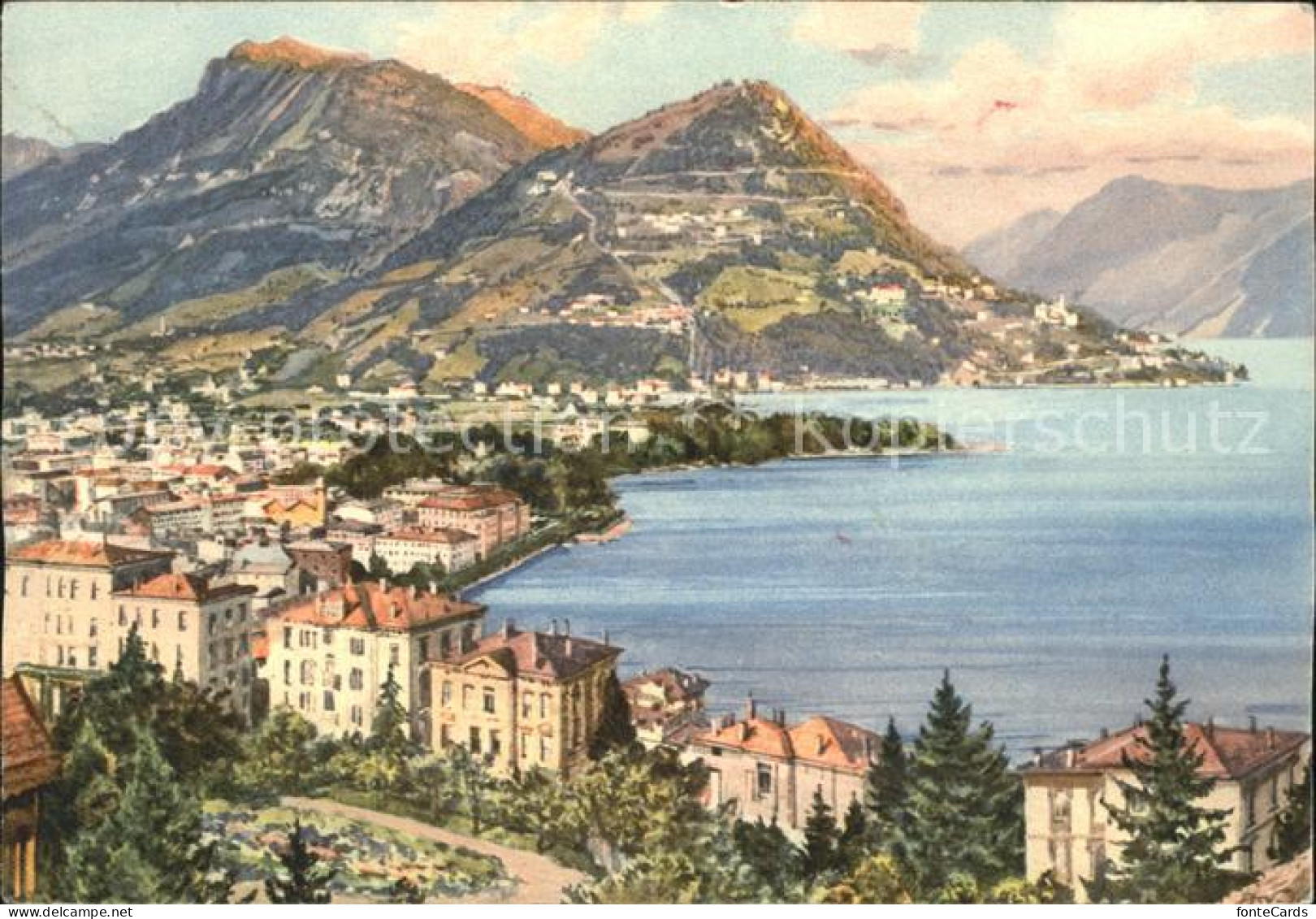 11880393 Lugano TI Monte Bre E Boglia Lugano - Sonstige & Ohne Zuordnung