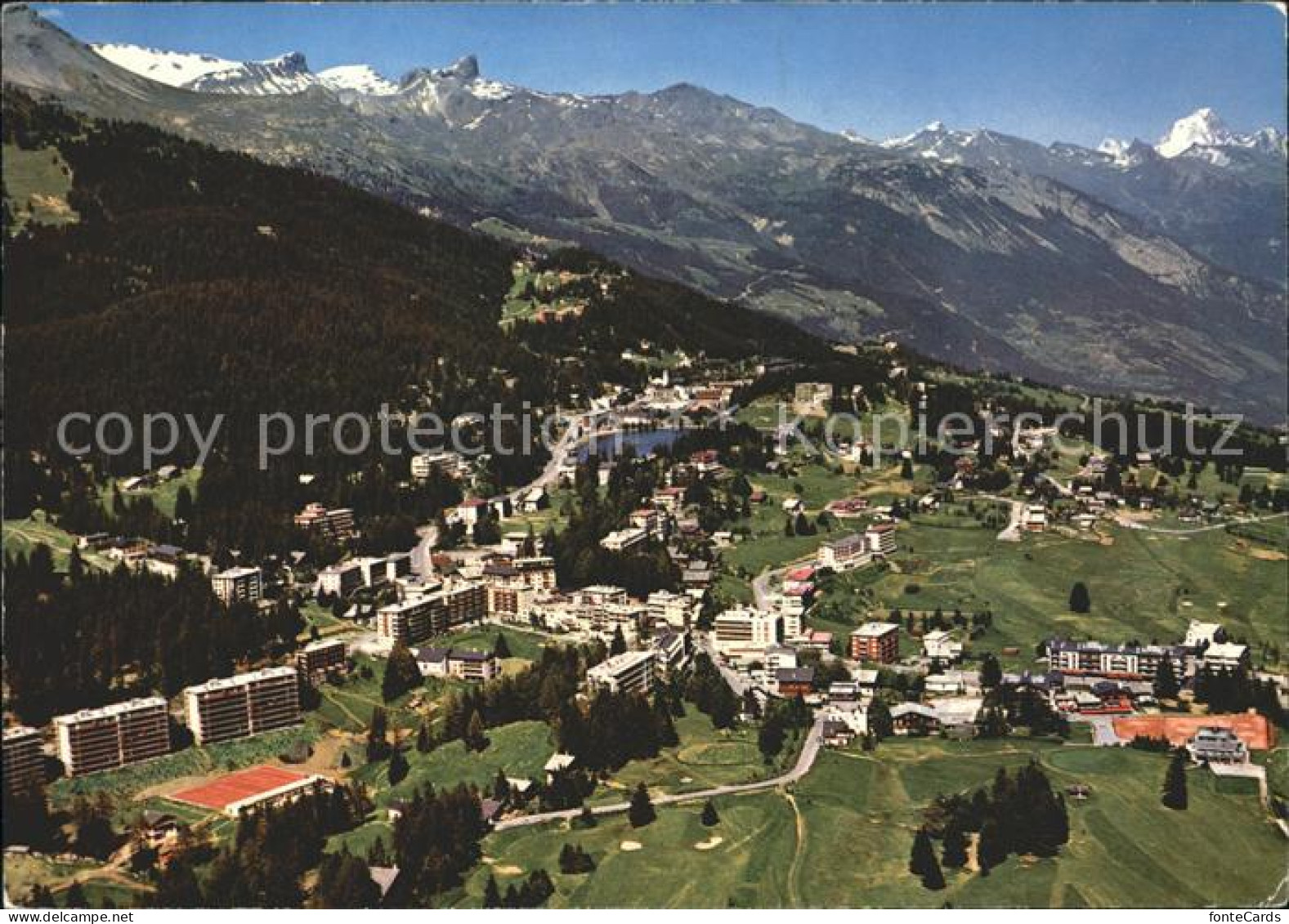 11880384 Crans-Montana Panorama Crans-sur-Sierre  - Sonstige & Ohne Zuordnung