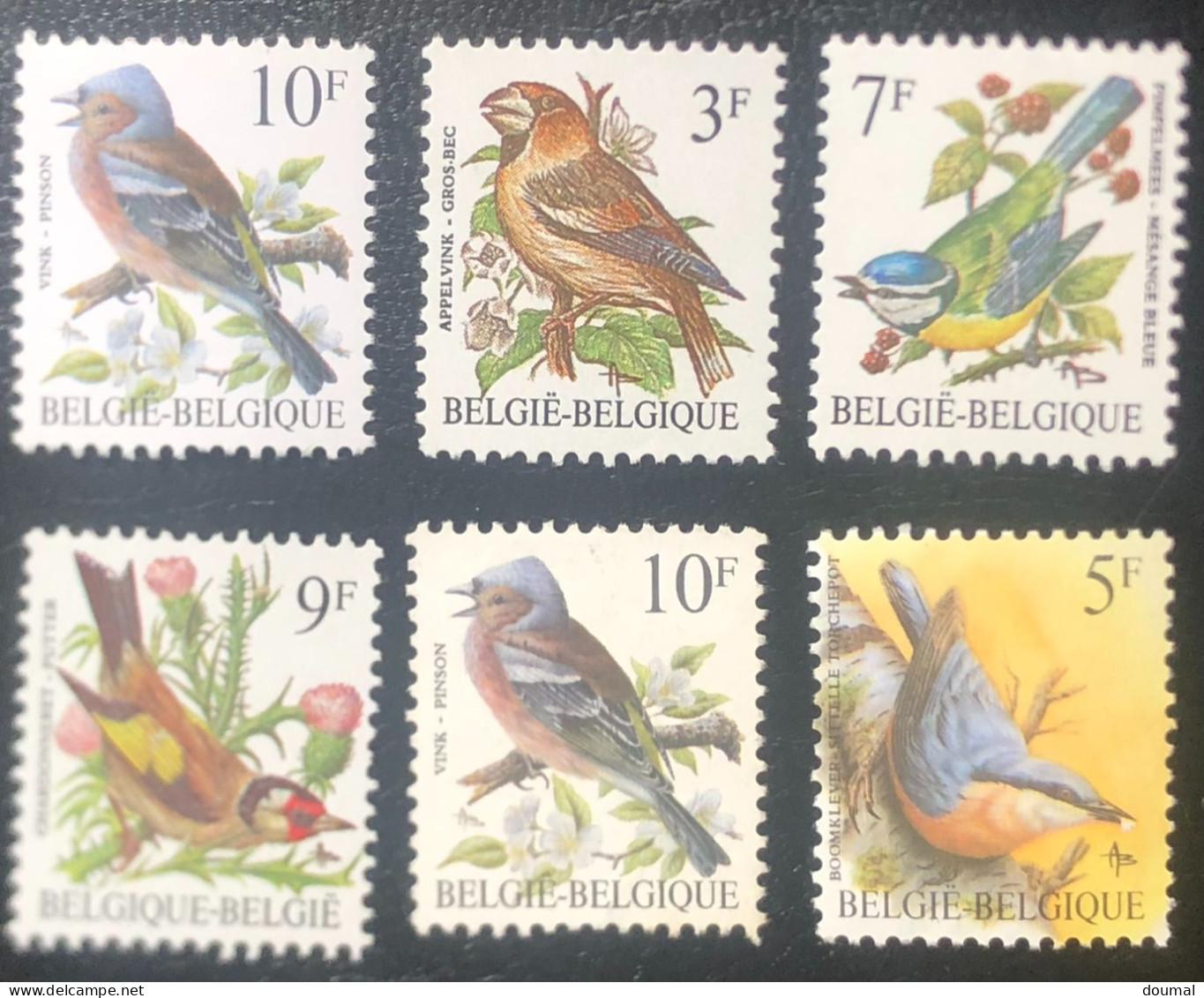 BELGIUM 2000: Bird:  NEW - Unused Stamps