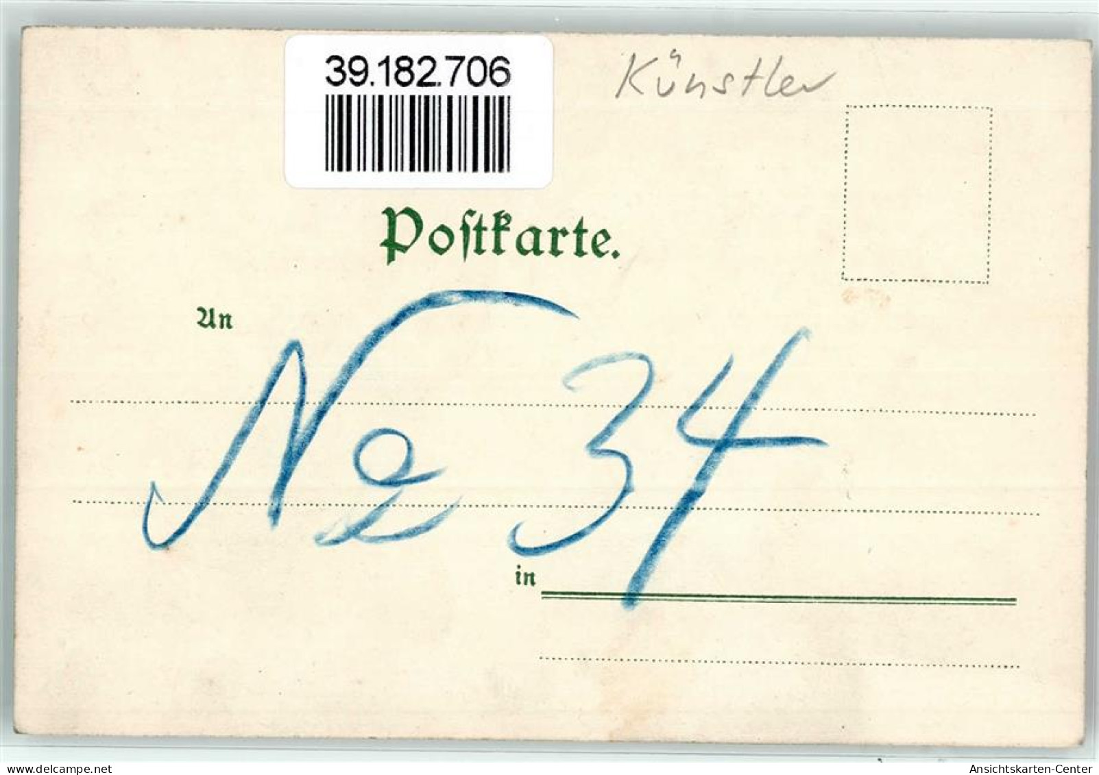 39182706 - Monotint Postkarte Serie III 5189 AK - Altri & Non Classificati