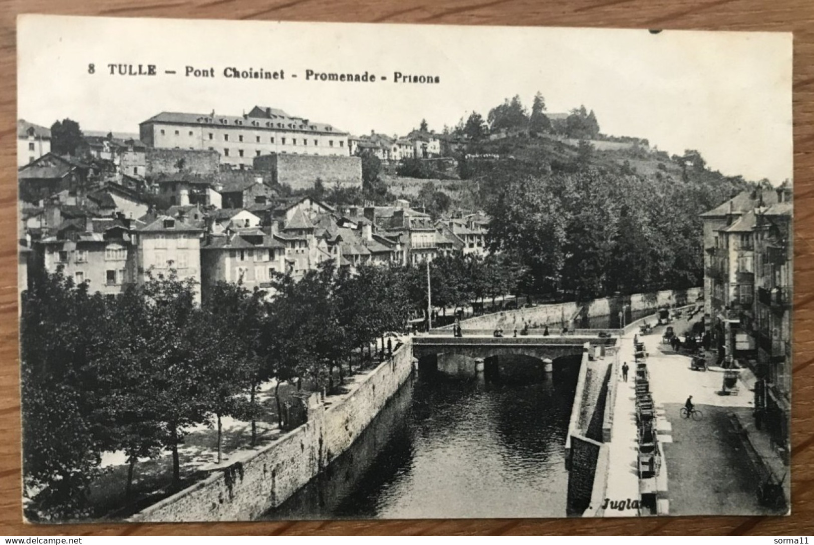 CPA TULLE 19 Pont Choisinet, Promenade, Prisons - Tulle