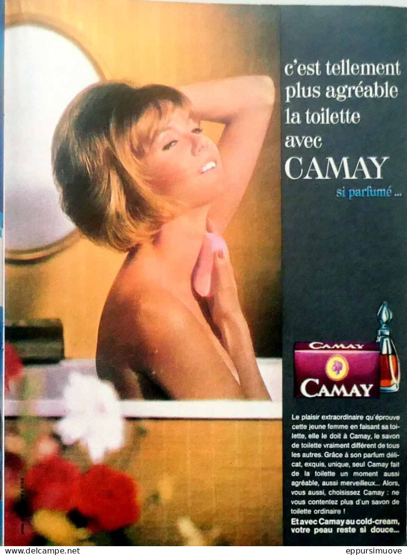 Publicité Papier  SAVON CAMAY Mai 1964 FAC 992 - Advertising