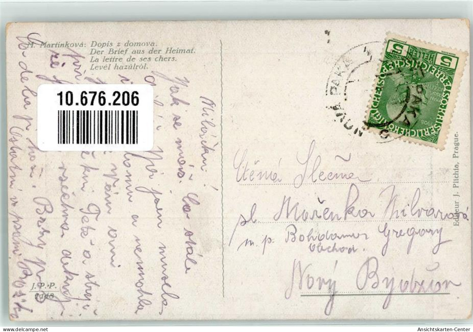 10676206 - Krankenschwester Besucht Soldaten Brief Aus Der Heimat  Sign. Martikova - Red Cross