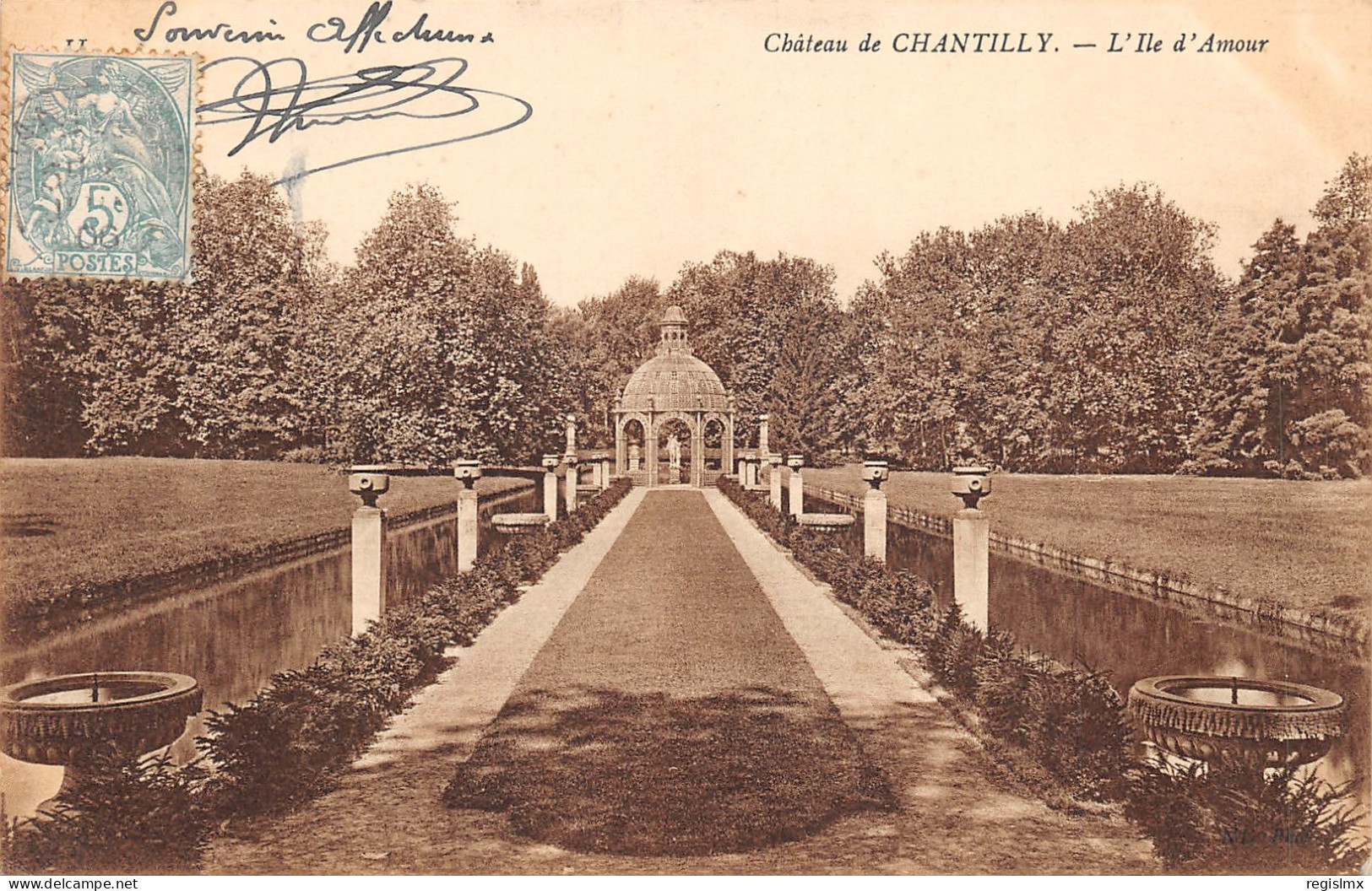 60-CHANTILLY-LE CHÂTEAU-N°2031-C/0129 - Chantilly