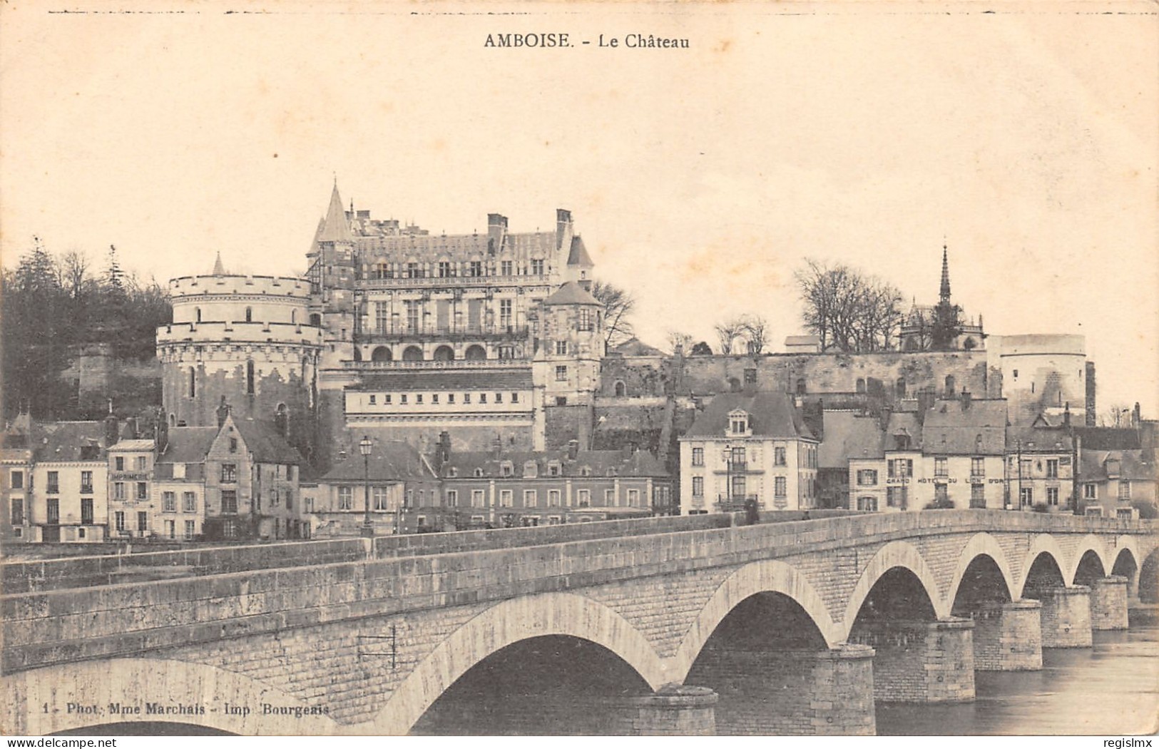 37-AMBOISE-LE CHÂTEAU-N°2031-H/0319 - Amboise
