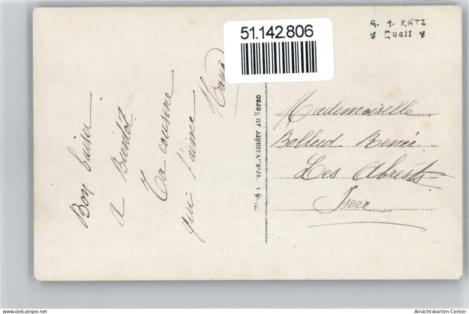 51142806 - Verlag JK Nr. 9649 , Telefon Der Liebe - Weltkrieg 1914-18