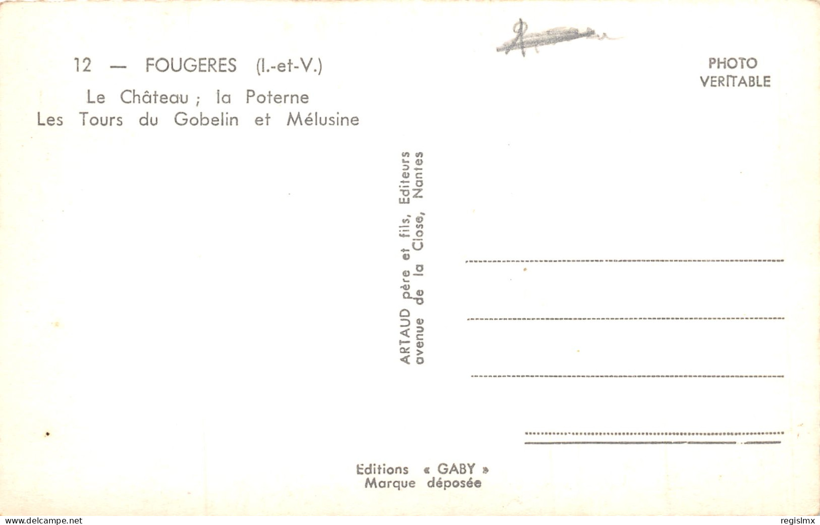 35-FOUGERES-N°2032-B/0283 - Fougeres