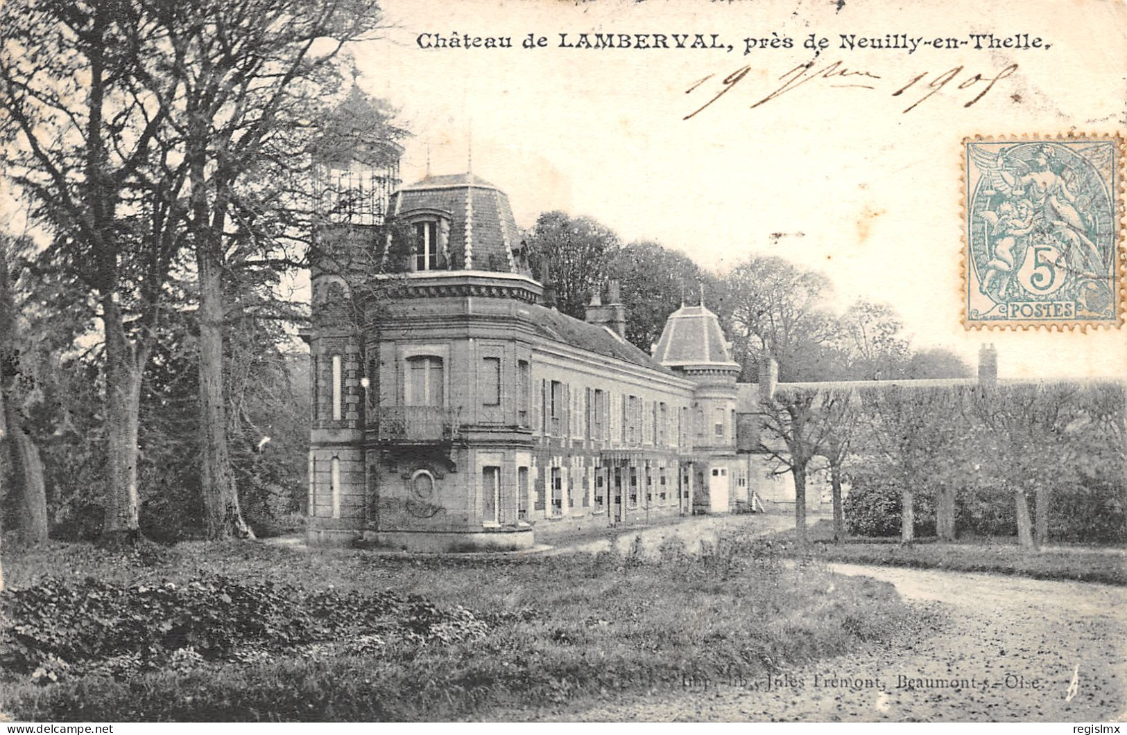 60-LAMBERVAL-LE CHÂTEAU-N°2032-E/0179 - Other & Unclassified