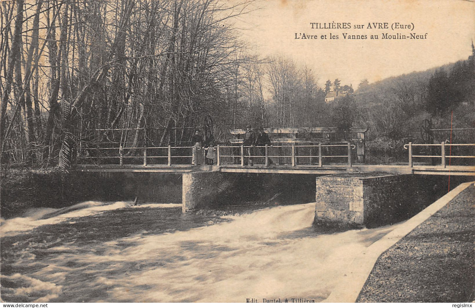 27-TILLIERES SUR AVRE-N°2032-D/0203 - Tillières-sur-Avre