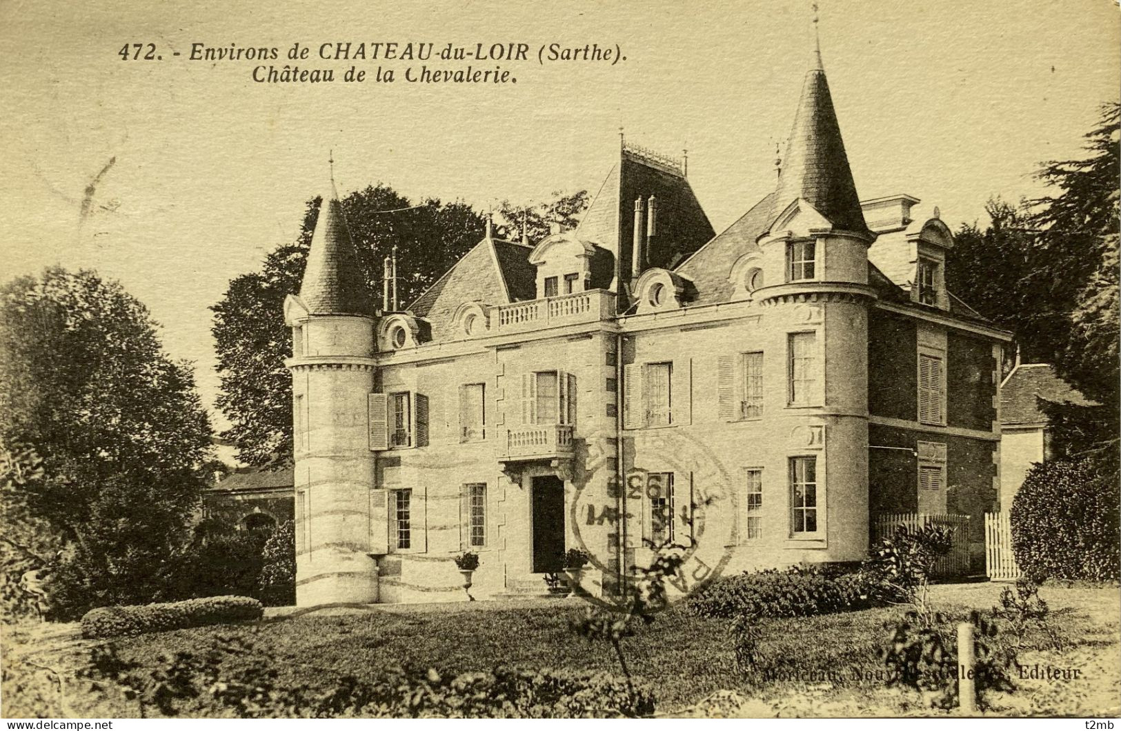 CPA Environs De CHATEAU-du-LOIR (Sarthe). Château De La Chevalerie (n°472) - Autres & Non Classés