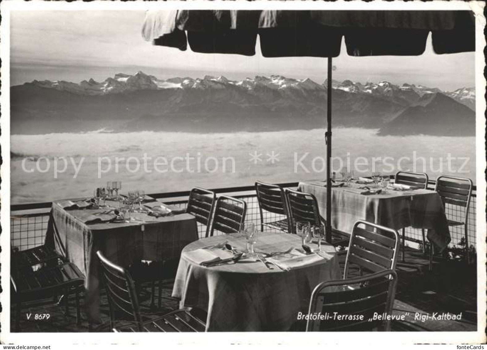 11878851 Rigi Kaltbad Bratoefeli Terrasse Bellevue  Rigi Kaltbad - Altri & Non Classificati