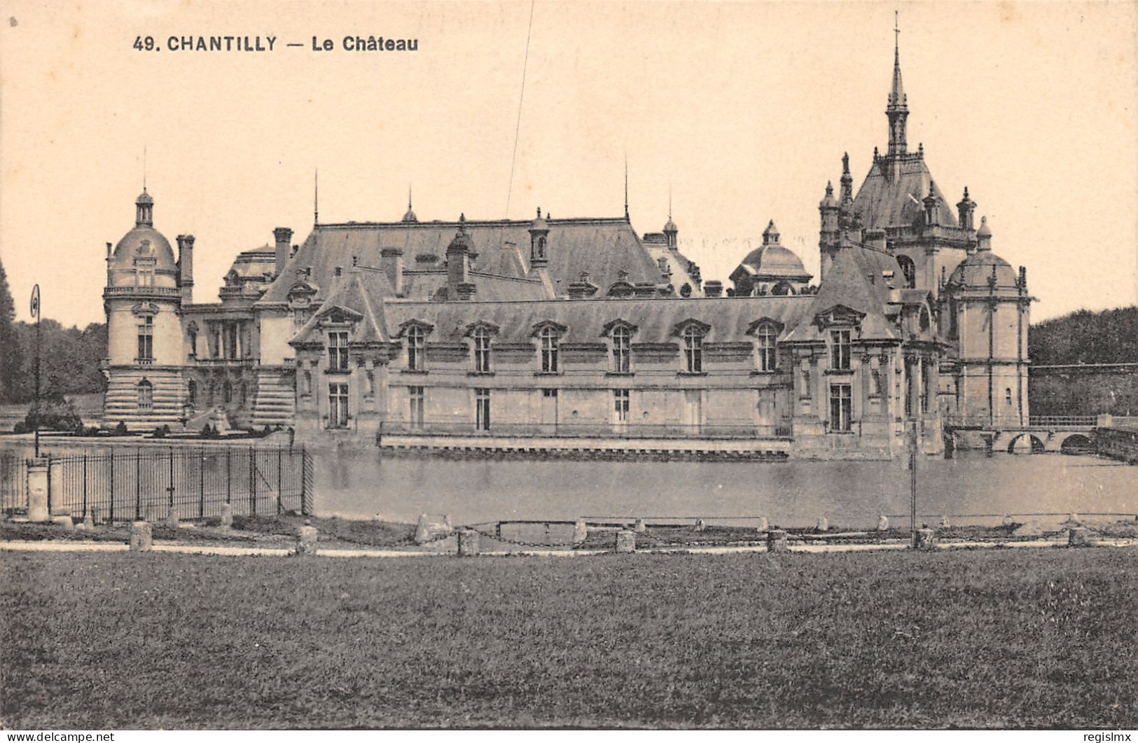 60-CHANTILLY-LE CHÂTEAU-N°2033-D/0175 - Chantilly