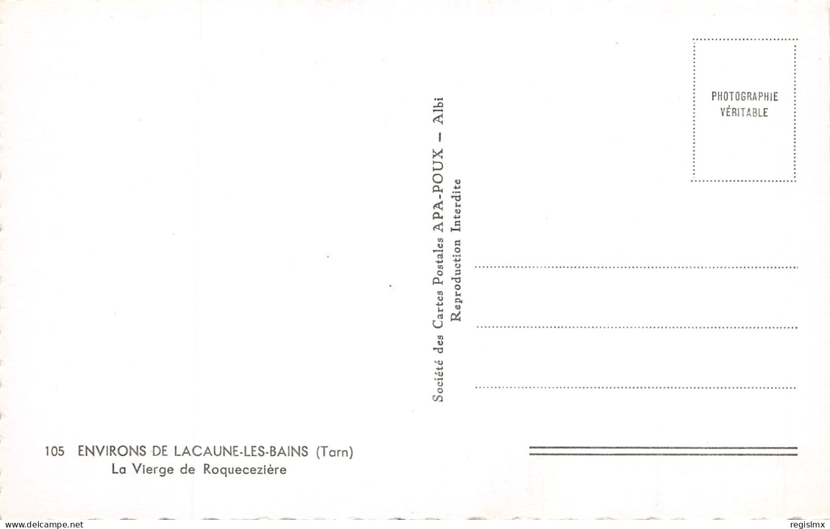 81-ROQUECEZIERE-LA VIERGE-N°2033-C/0163 - Sonstige & Ohne Zuordnung