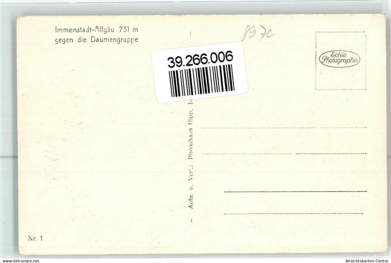 39266006 - Immenstadt I. Allgaeu - Immenstadt