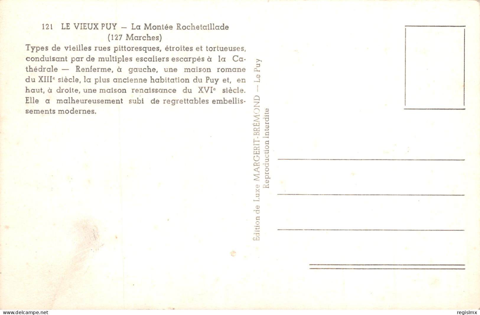 43-LE PUY-N°2033-F/0045 - Other & Unclassified