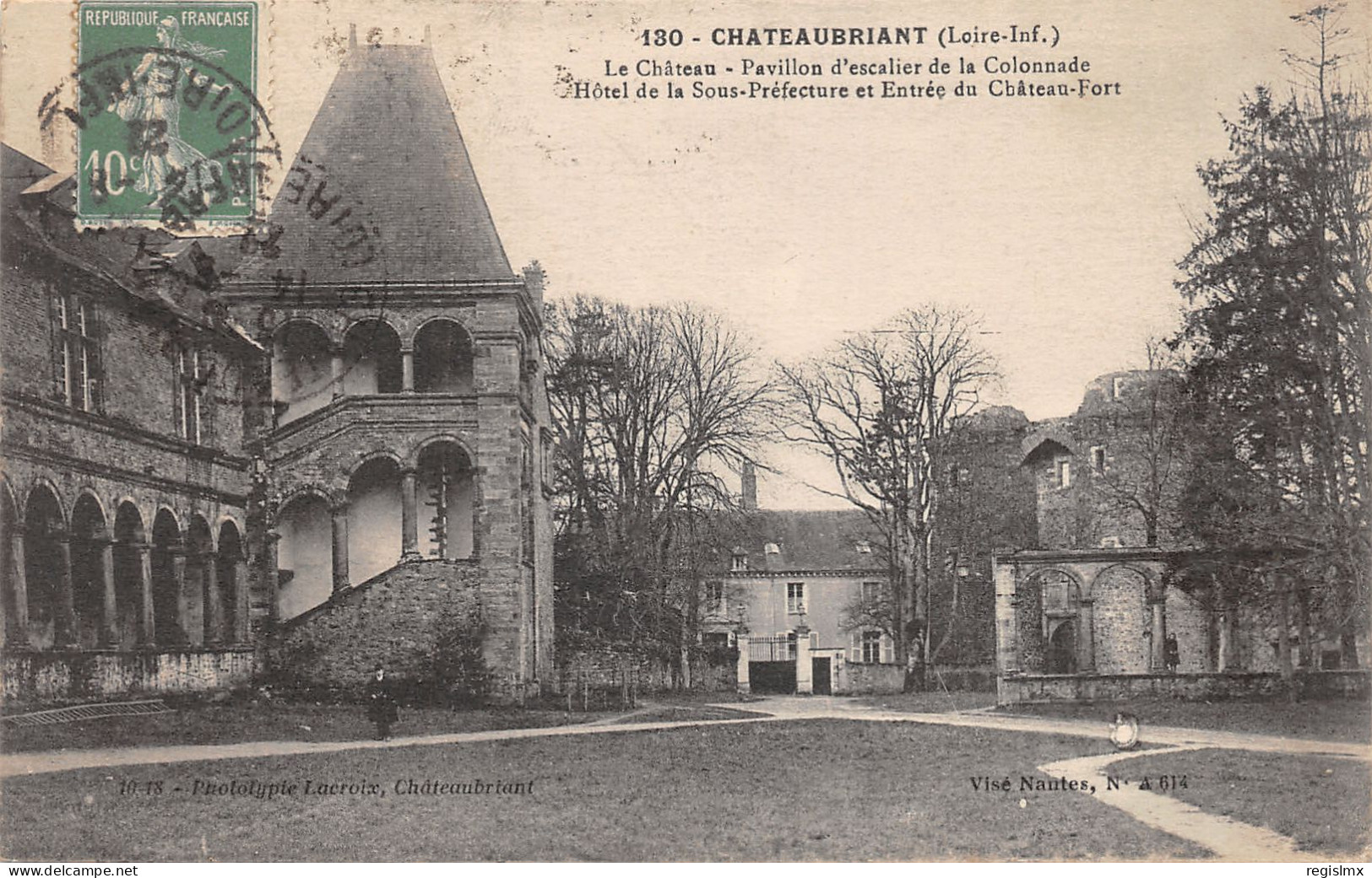 44-CHATEAUBRIANT-LE CHÂTEAU-N°2033-E/0253 - Châteaubriant