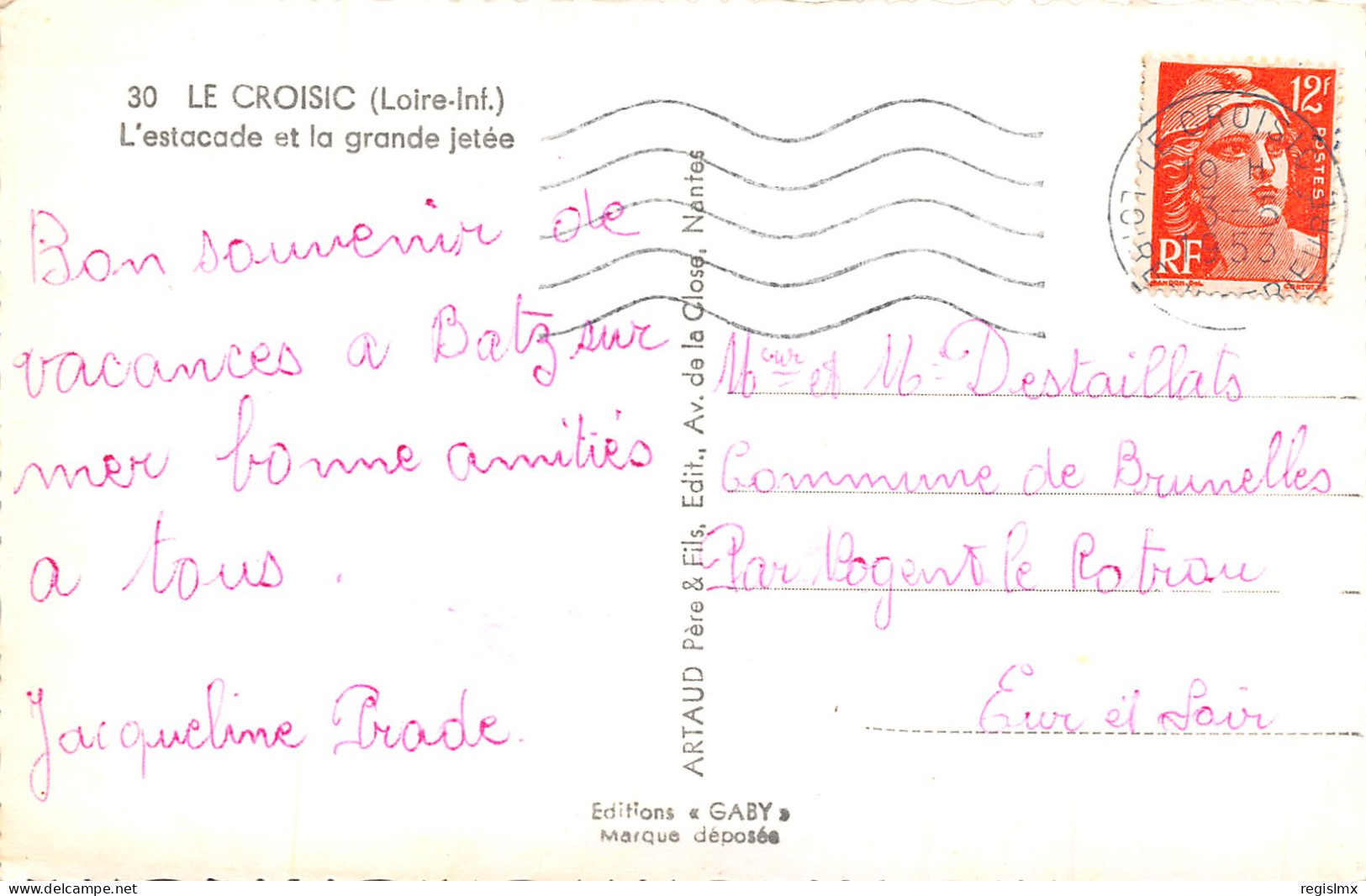 44-LE CROISIC-N°2034-D/0247 - Le Croisic
