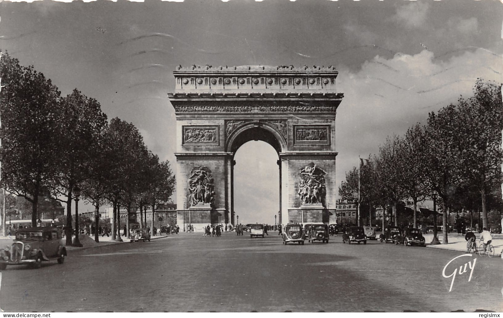 75-PARIS-L ARC DE TRIOMPHE-N°2034-C/0263 - Triumphbogen