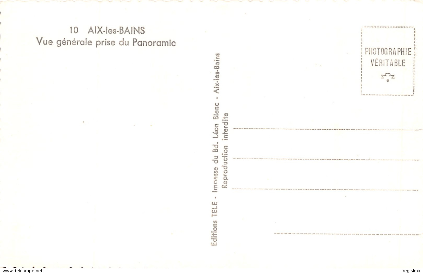 73-AIX LES BAINS-N°2034-C/0213 - Aix Les Bains