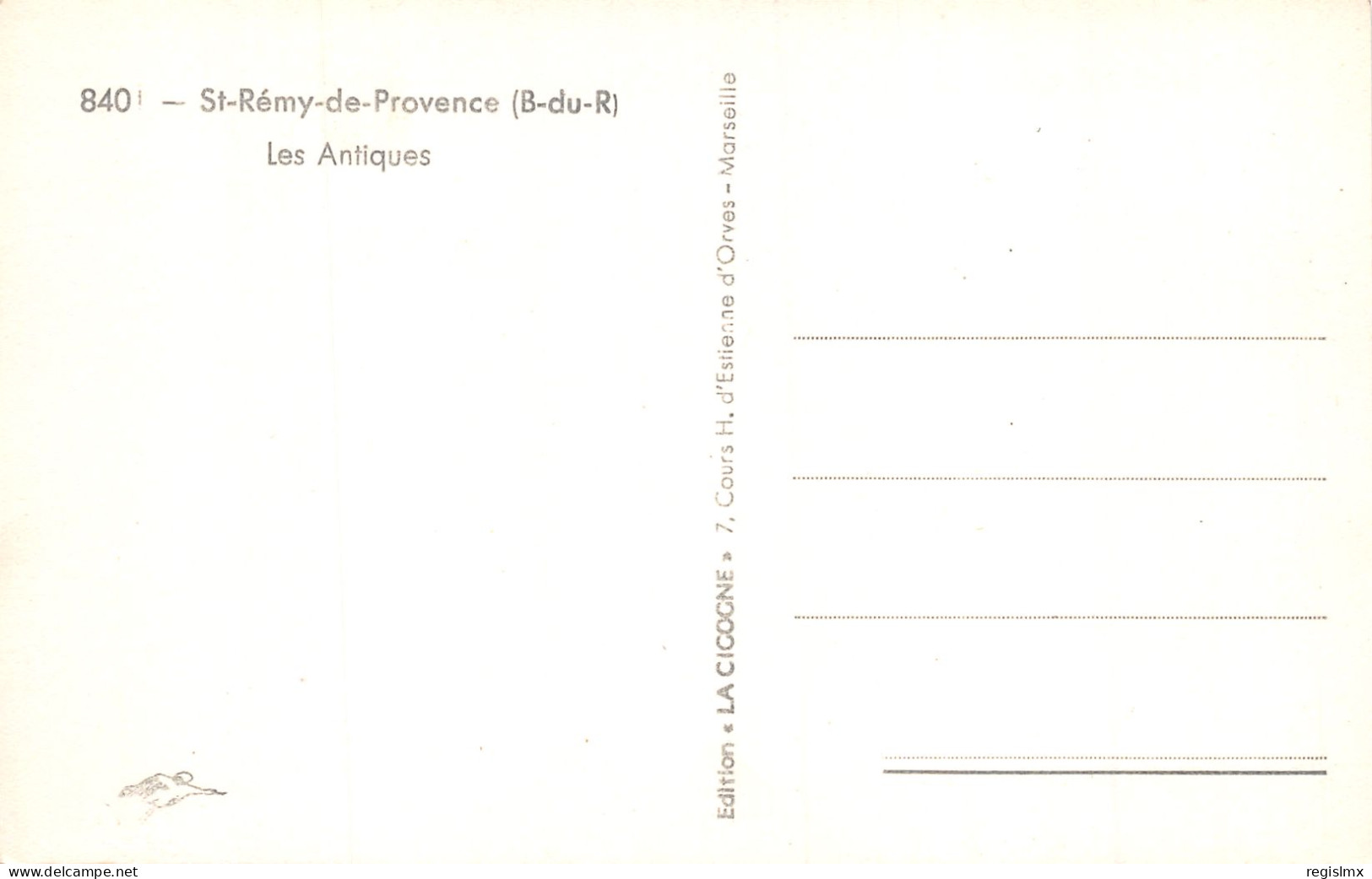 13-SAINT REMY DE PROVENCE-N°2034-G/0059 - Saint-Remy-de-Provence