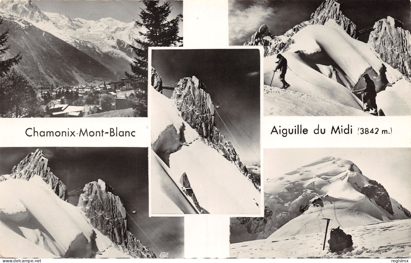 74-CHAMONIX-AIGUILLE DU MIDI-N°2034-E/0219 - Chamonix-Mont-Blanc