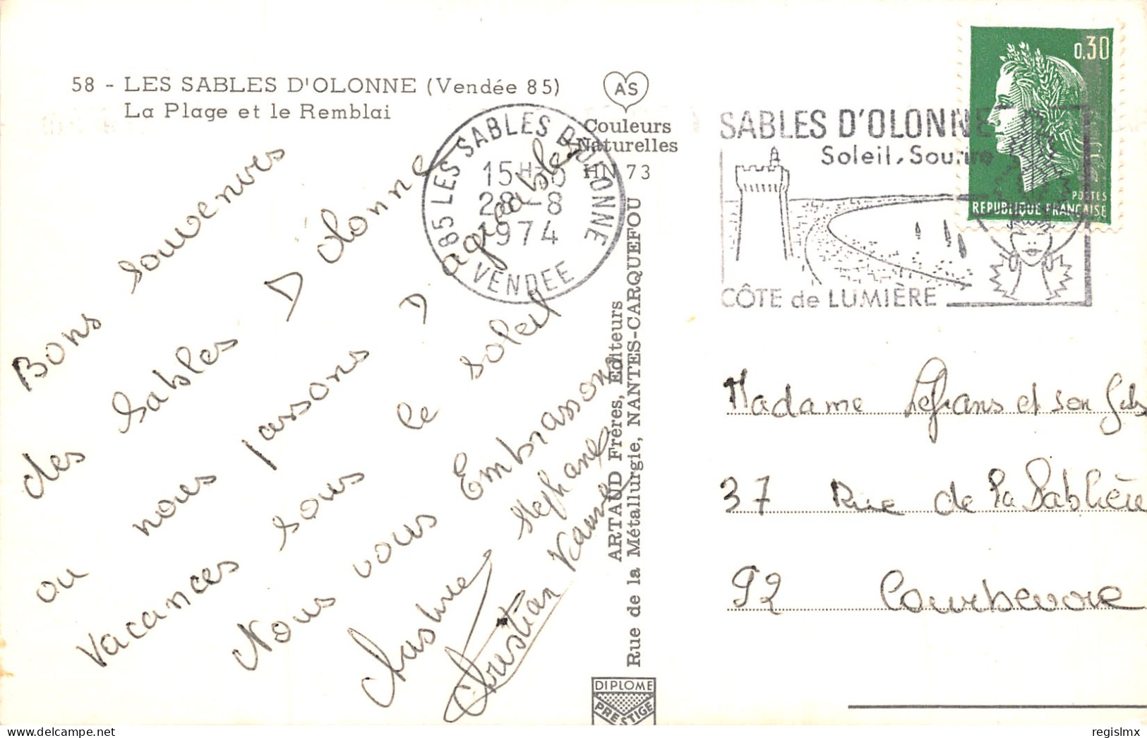 85-LES SABLES D OLONNE-N°2034-E/0183 - Sables D'Olonne