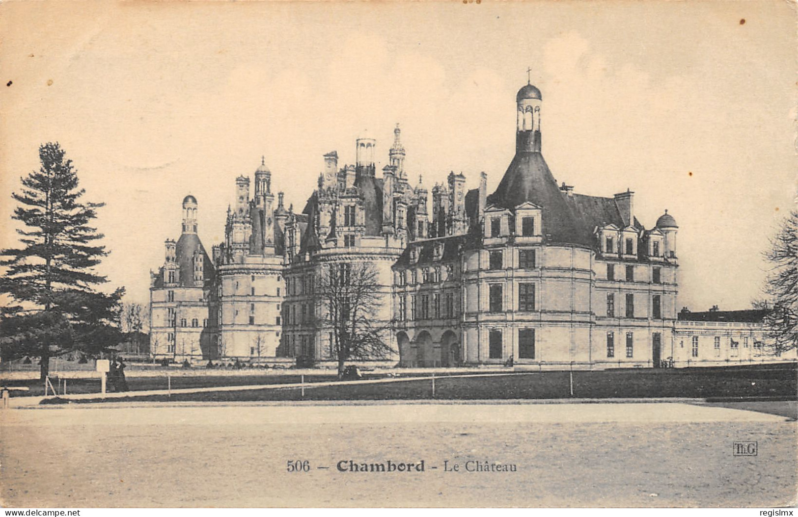 41-CHAMBORD-LE CHÂTEAU-N°2035-E/0003 - Chambord