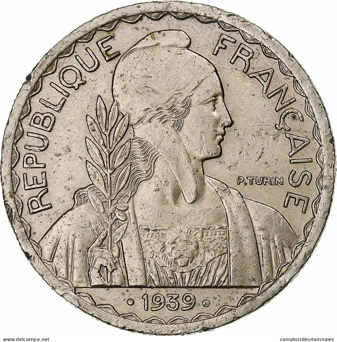 Indochine Française, 20 Centimes, 1939, Paris, Non-magnetic, Cupro-nickel - Altri & Non Classificati