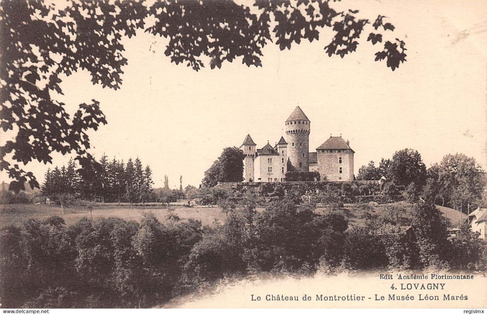 74-LOVAGNY-CHÂTEAU DE MONTROTTIER-N°2035-C/0325 - Lovagny