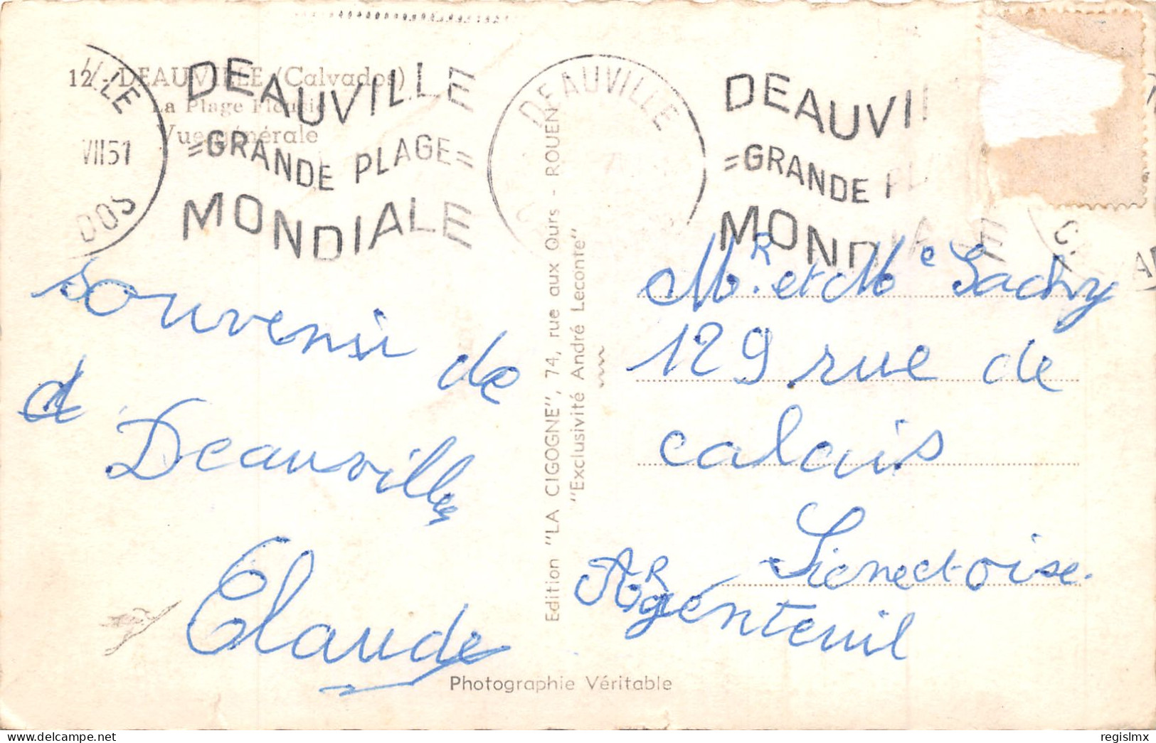 14-DEAUVILLE-N°2035-C/0057 - Deauville