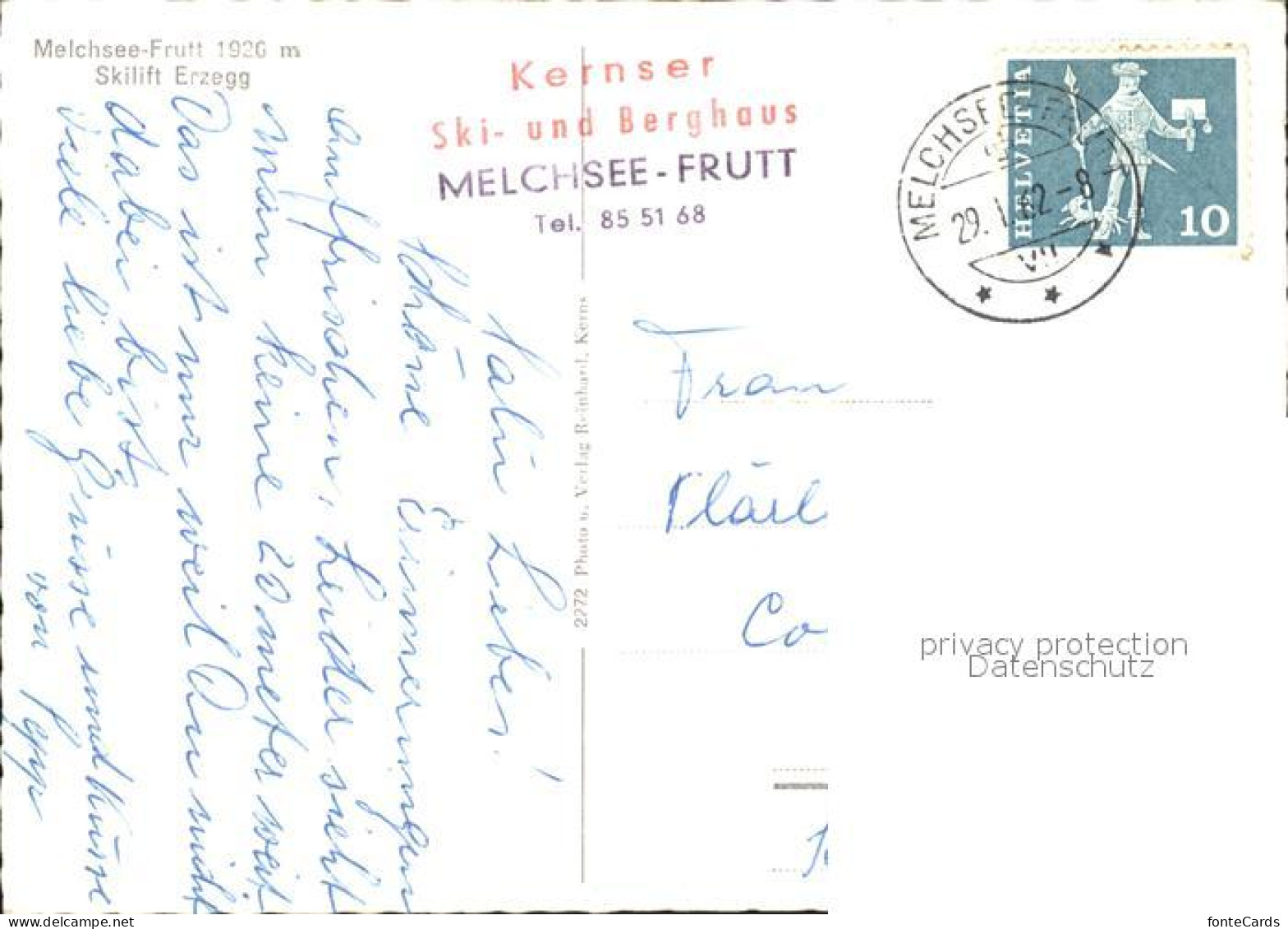 11878551 Melchsee-Frutt Skilift Erzegg Melchsee-Frutt - Other & Unclassified