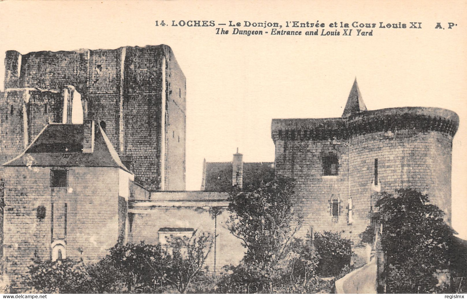 37-LOCHES-LE DONJON-N°2035-F/0163 - Loches
