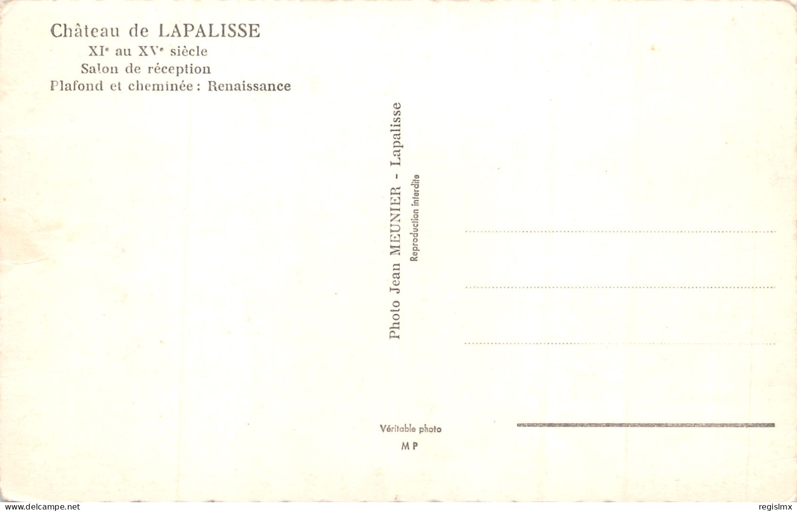 03-LAPALISSE-LE CHÂTEAU-N°2035-F/0071 - Lapalisse