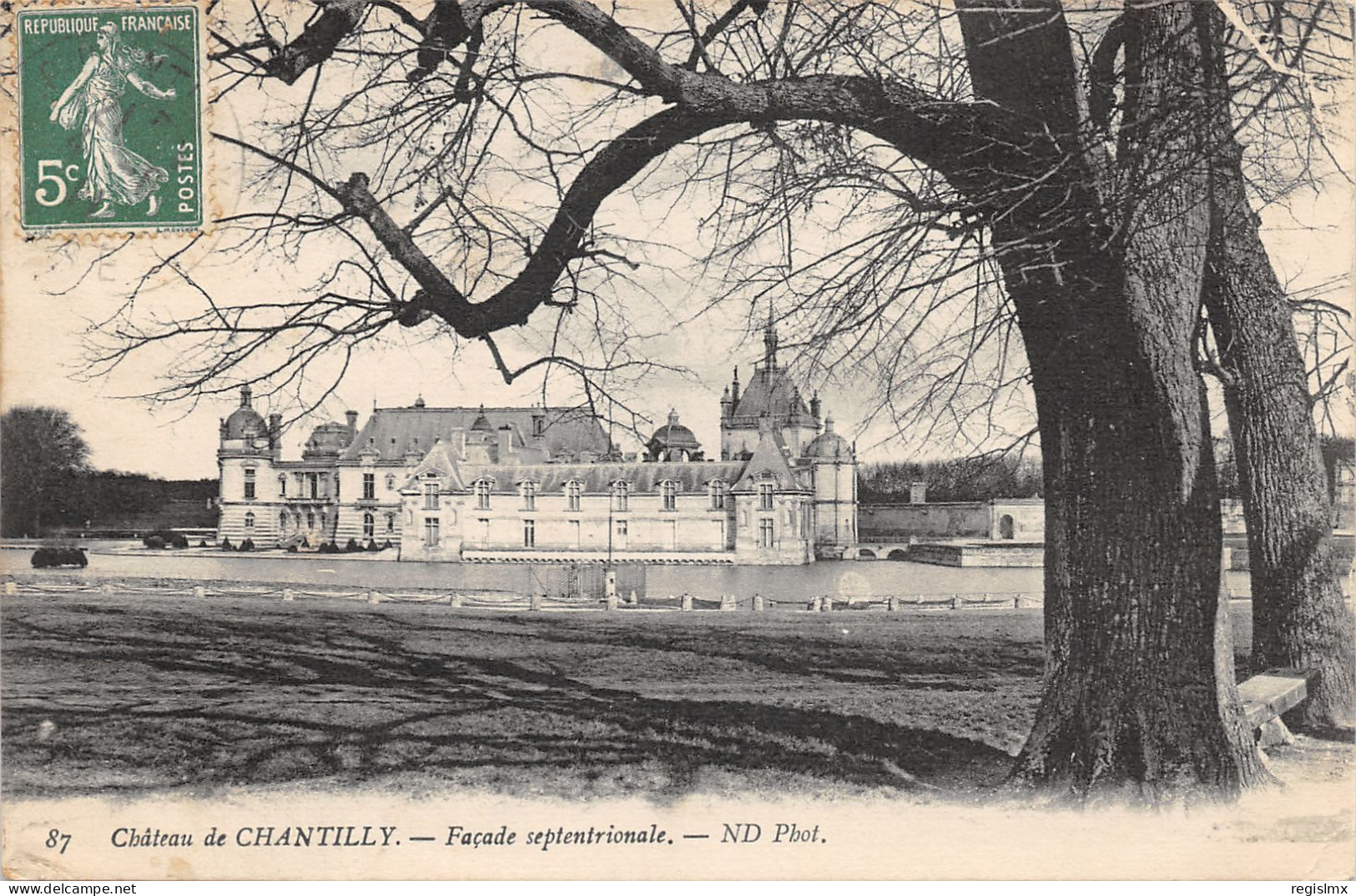 60-CHANTILLY-LE CHÂTEAU-N°2035-F/0001 - Chantilly