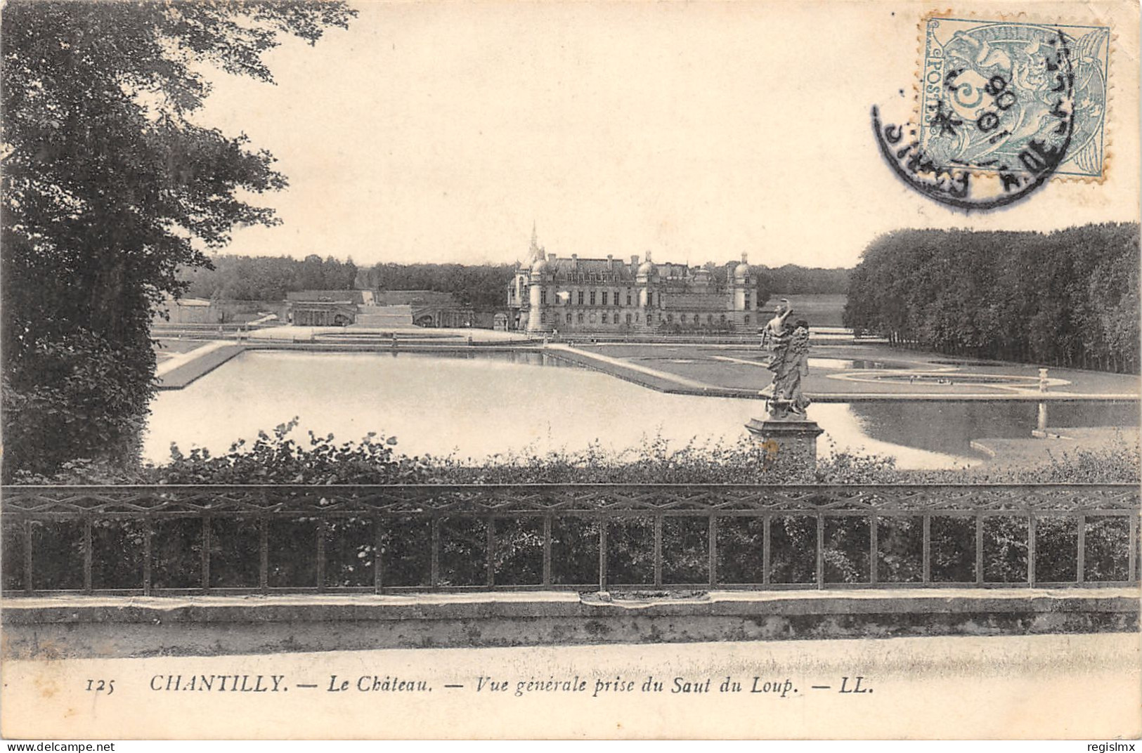 60-CHANTILLY-LE CHÂTEAU-N°2035-E/0353 - Chantilly