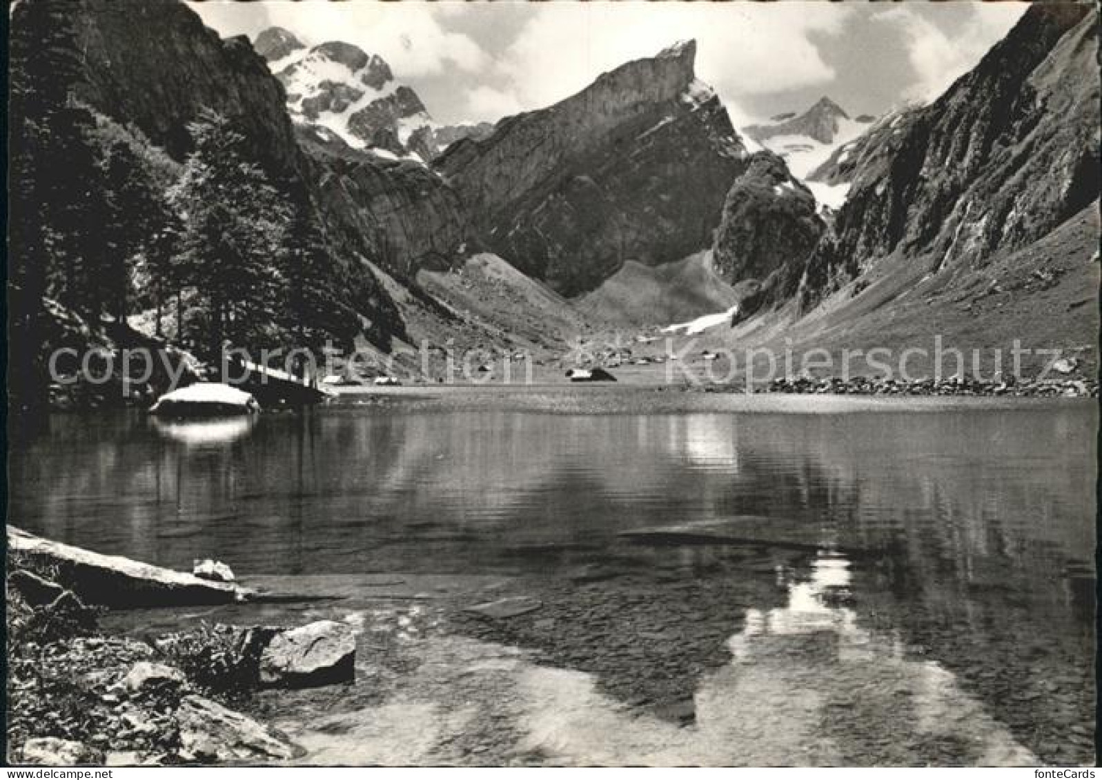 11878514 Seealpsee Mit Altmann Rossmahd Und Saentis Seealpsee - Andere & Zonder Classificatie