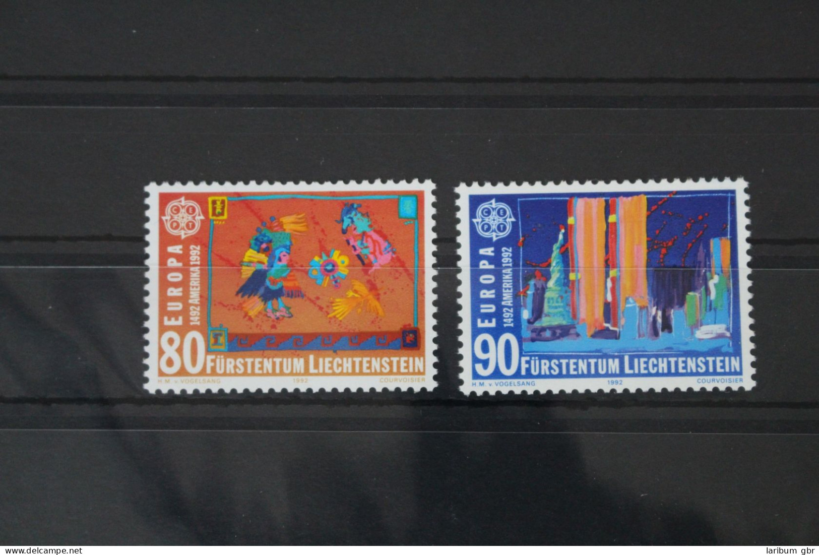 Liechtenstein 1033-1034 Postfrisch #WF564 - Autres & Non Classés