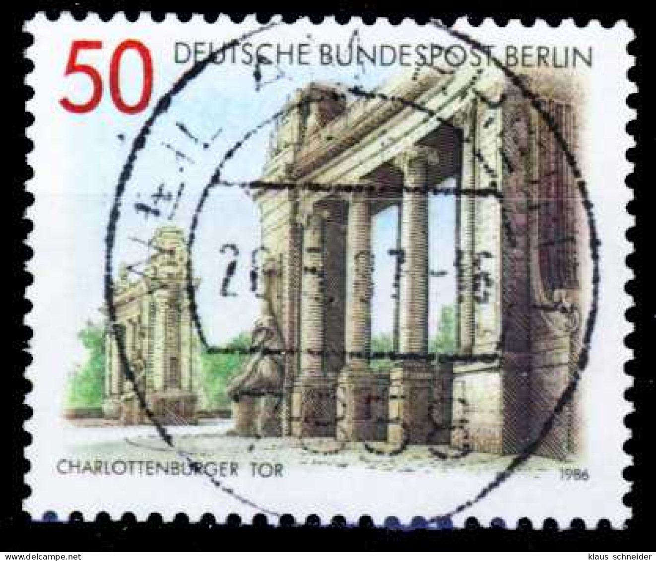 BERLIN 1986 Nr 761 Zentrisch Gestempelt X2C8FBE - Used Stamps