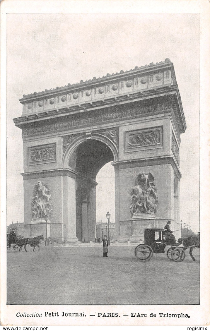 75-PARIS-L ARC DE TRIOMPHE-N°2036-F/0297 - Triumphbogen