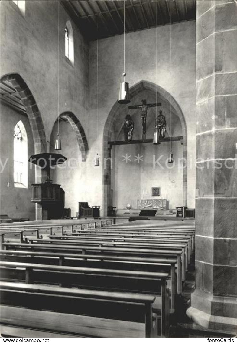 11878482 Zuerich Augustinerkirche Innen Zuerich - Sonstige & Ohne Zuordnung