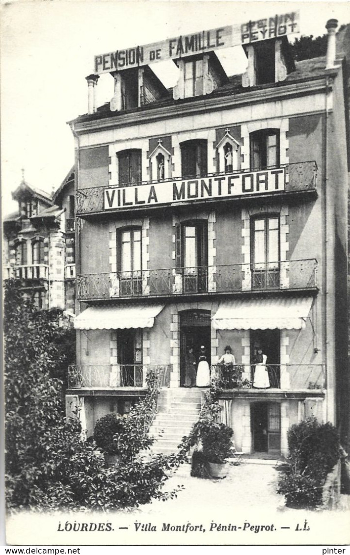 LOURDES - Villa Montfort, Pénin Peyrot - Lourdes