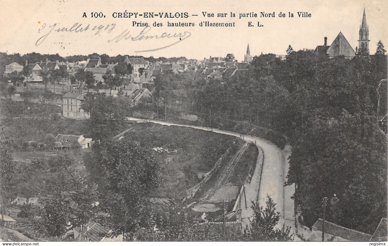 60-CREPY EN VALOIS-N°2036-E/0053 - Crepy En Valois